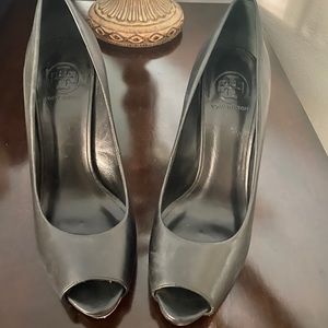 Tory Burch Peep Toe Heels